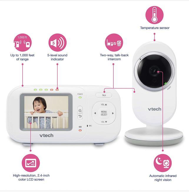 Vm320 outlet baby monitor