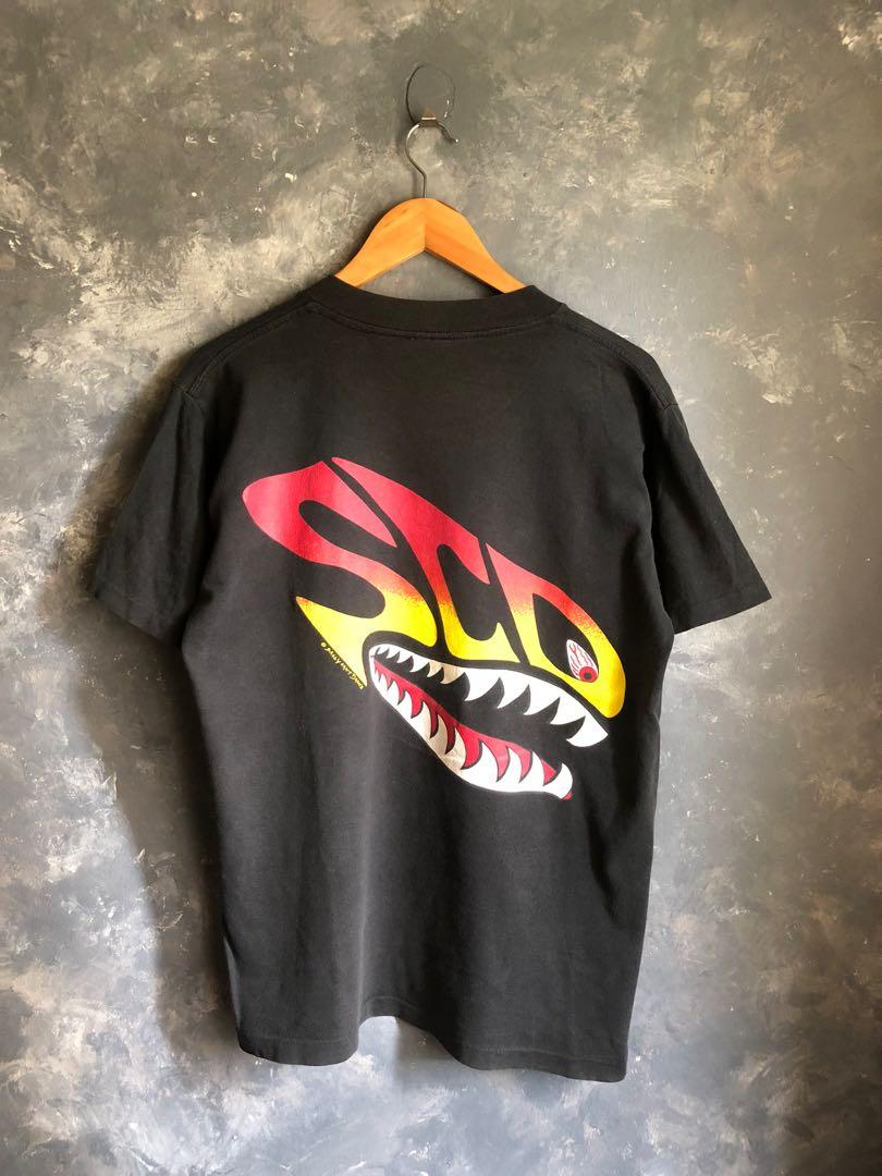 送料無料】 90s Sally Cant Dance Shark Tシャツ ブラック