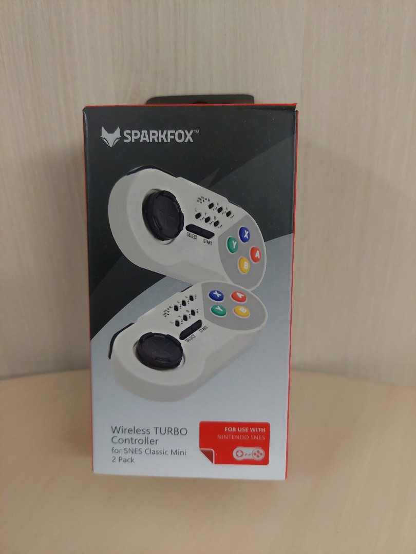 ADJUSTABLE PRICE 2 Pack Wireless Turbo Controller for Nintendo SNES