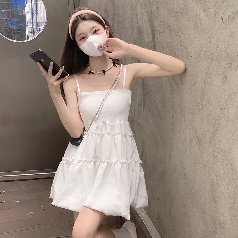 Summer spaghetti hot sale strap dress