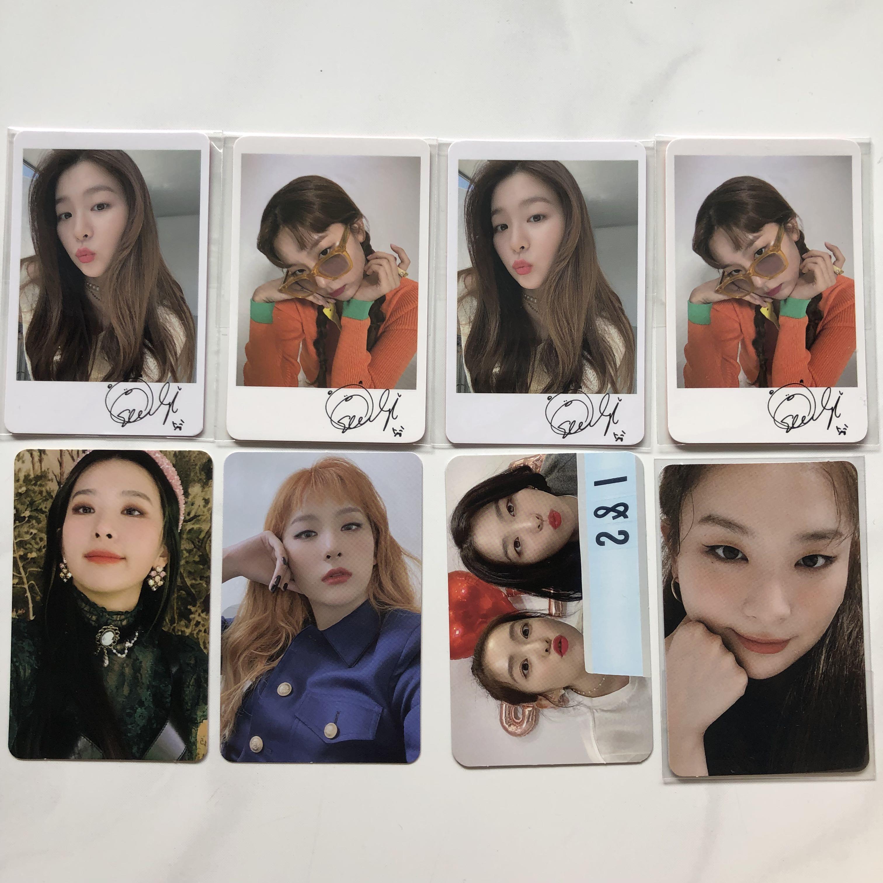 WTS Official Red Velvet Irene Seulgi Wendy Joy Yeri photocards queendom