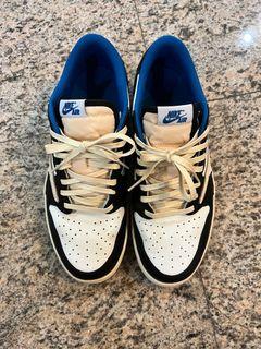 WTS USED Travis Scott X Fragment jordan 1 Low US9