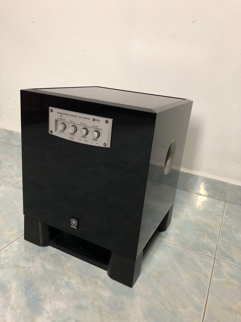 Yamaha Active Subwoofer System YSTSW215 (not working), Audio