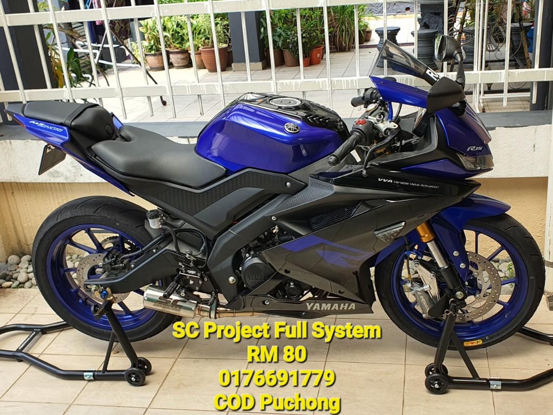 Yamaha R15 SC Project Full System Exhaust Motorbikes on Carousell