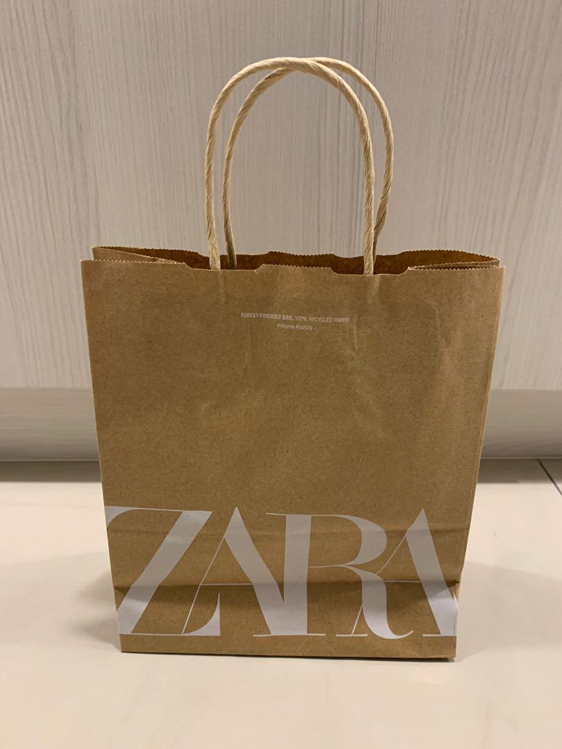 Paper bag zara original outlet