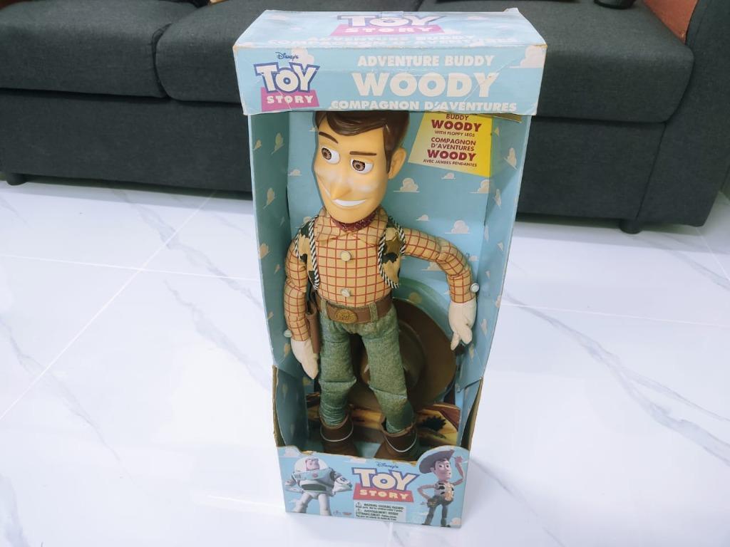 1995 THINKWAY TOYS TOY STORY ADVENTURE BUDDY JUMBO WOODY