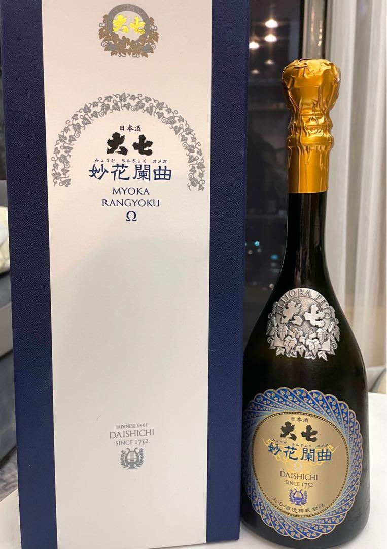 大七妙花蘭曲omega 清酒未开封DAISHICHI, 嘢食& 嘢飲, 酒精飲料- Carousell