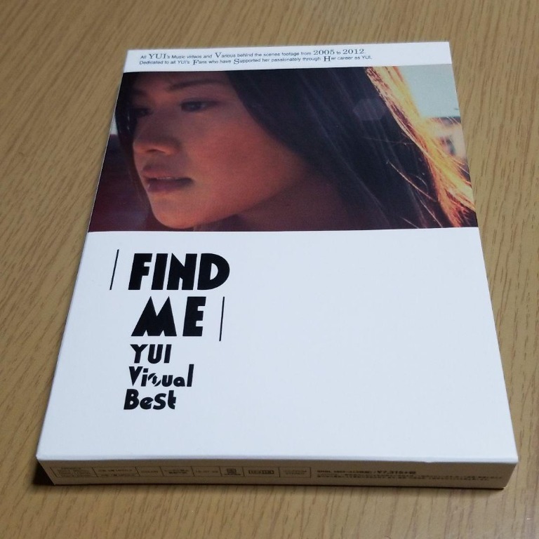 預訂YUI - Find Me Visual Best 收錄所有MV 已絕版鋼鍊鬼滅Good-bye