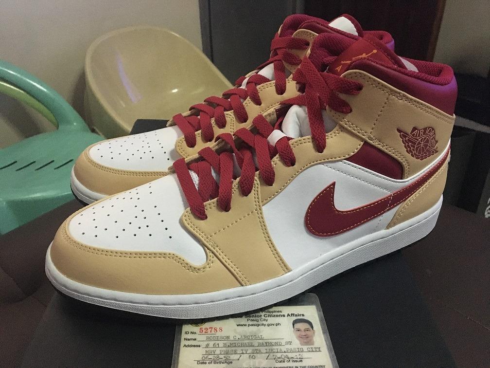 jordan 1 mid light red