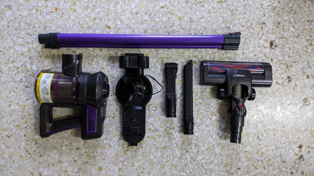 Airbot iRoom (Purple) Supersonics cordless vacuum cleaner, TV & Home