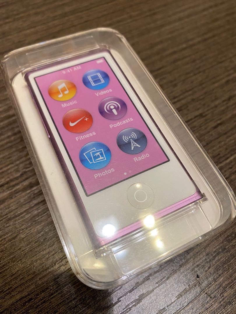 全新行貨絶版APPLE iPod nano 7 紫色Purple 16GB 未拆盒未開封，包順豐