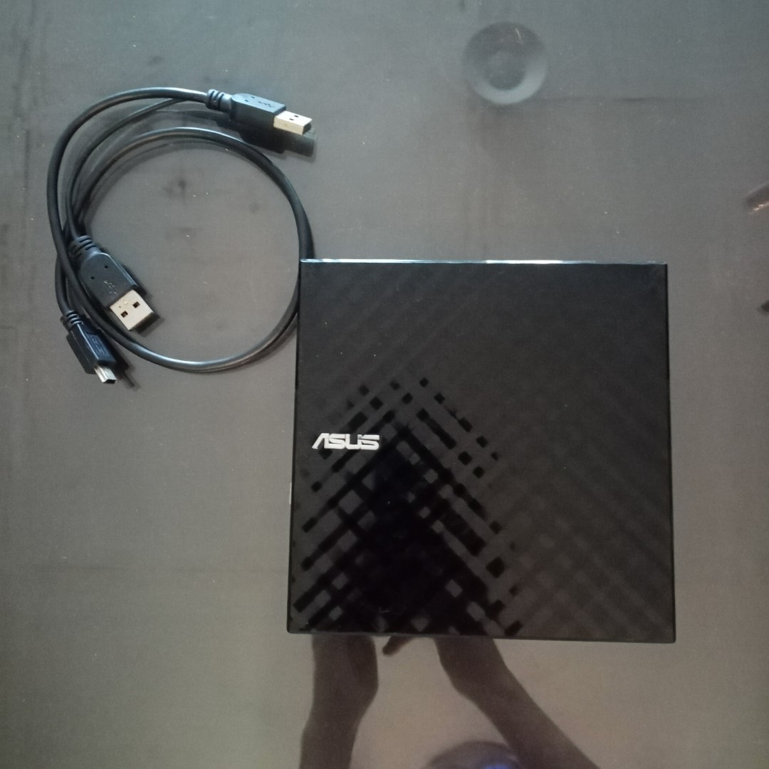 ASUS slim external dvd writer (black), Hobbies & Toys, Music & Media