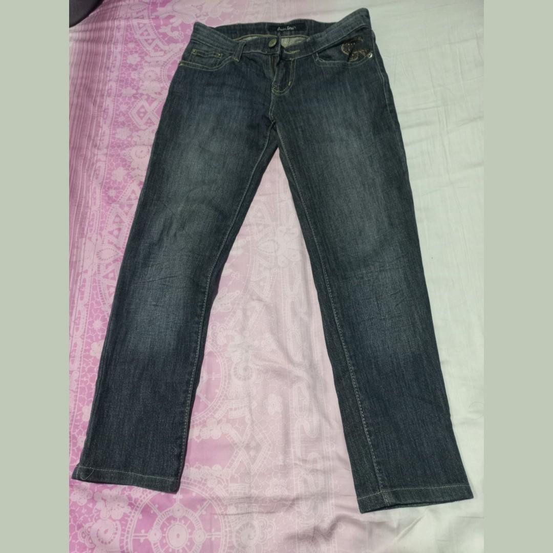 Authentic mom guess jeans, Fesyen 
