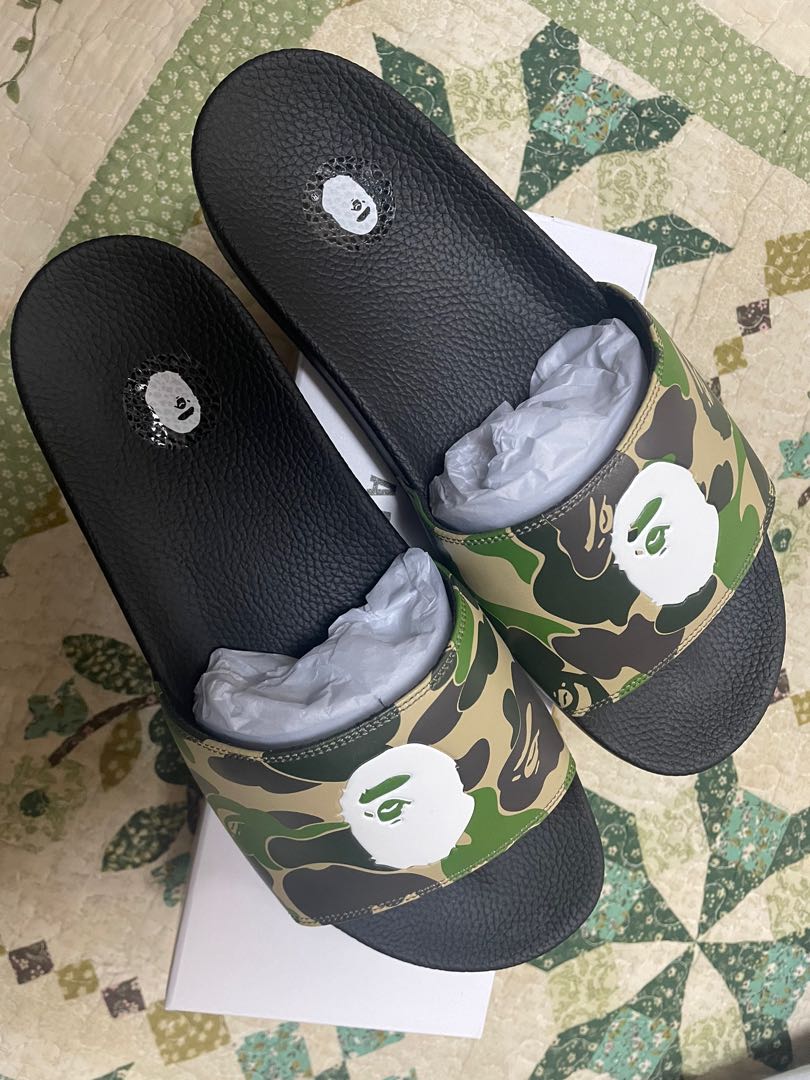 bape slide sandals