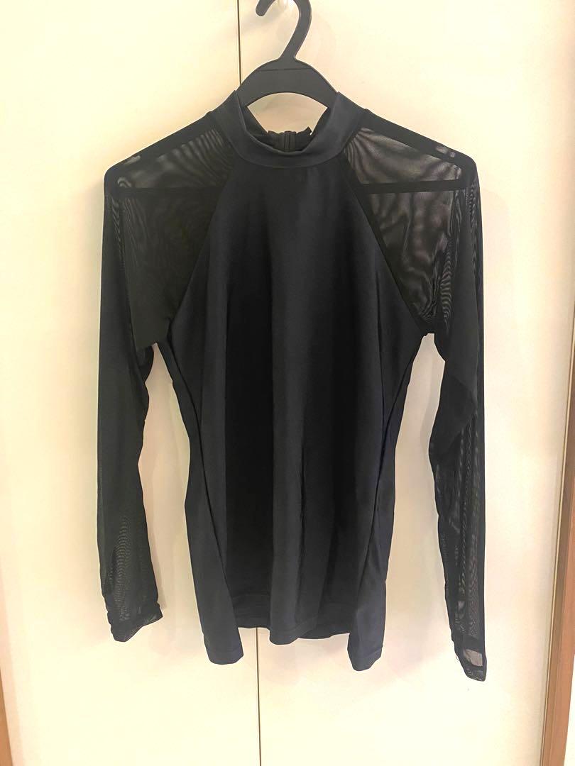 Black dance top, Everything Else on Carousell