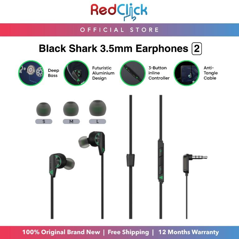 Black shark 2025 3.5 mm earphones