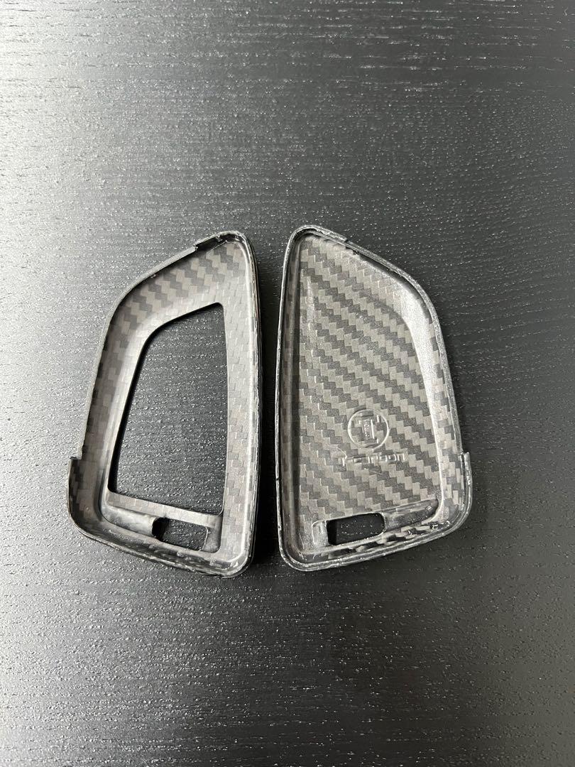 BMW Carbon Fibre Key Fob Cover, Car Accessories, Accessories on Carousell