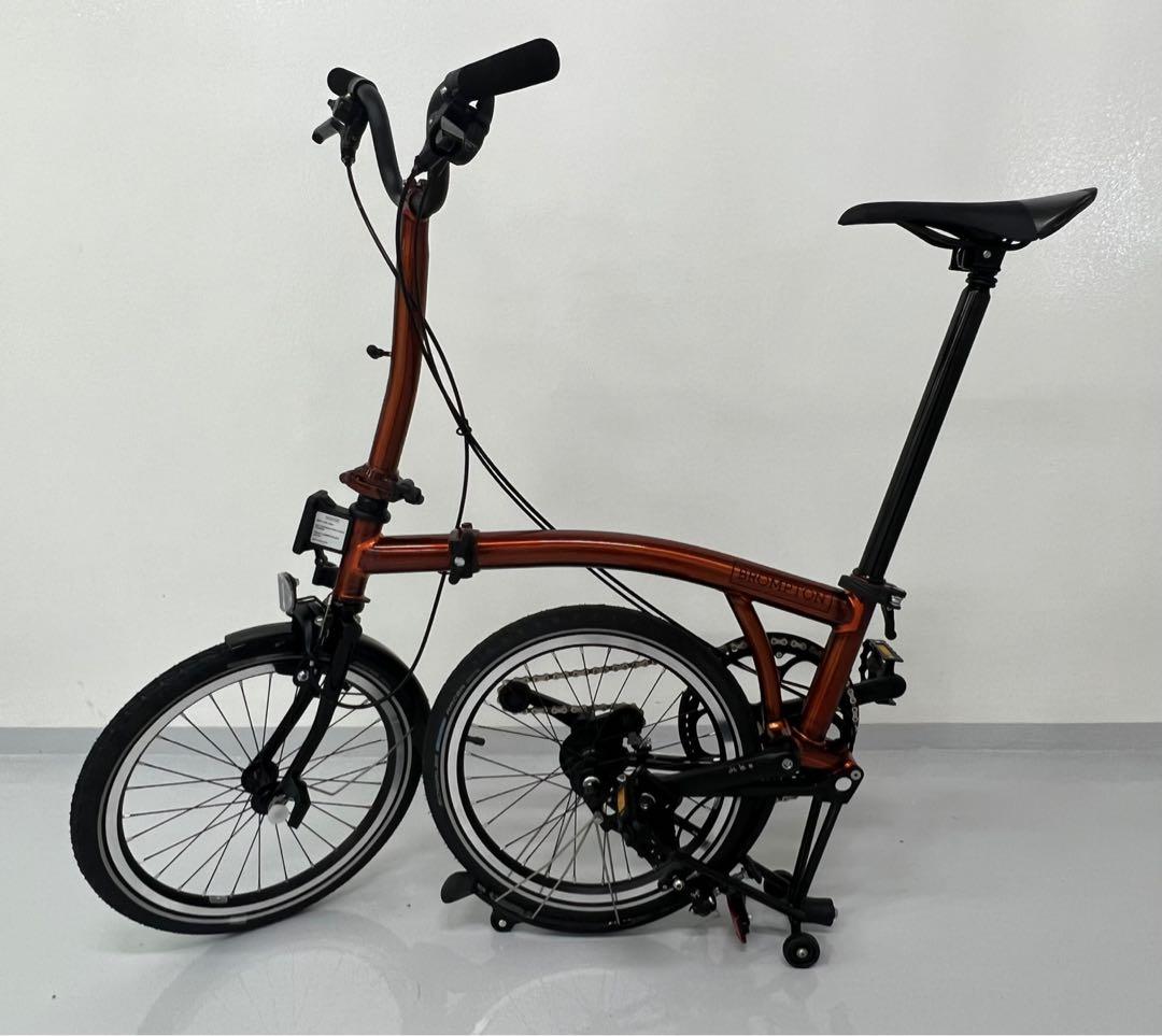 Brand New: Brompton Flame Laquer Black Edition Superlight M2L-X BE (2 Speed)