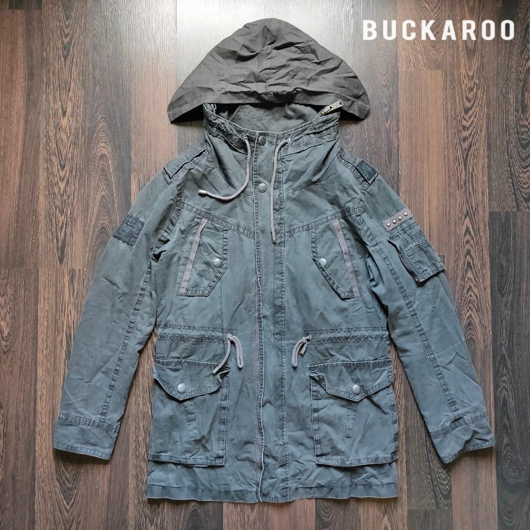 BUCKAROO JEANS KOREA Field Jacket w hood Men s Fashion Coats Jackets and Outerwear on Carousell