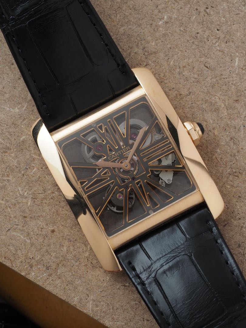 Cartier tank mc on sale skeleton