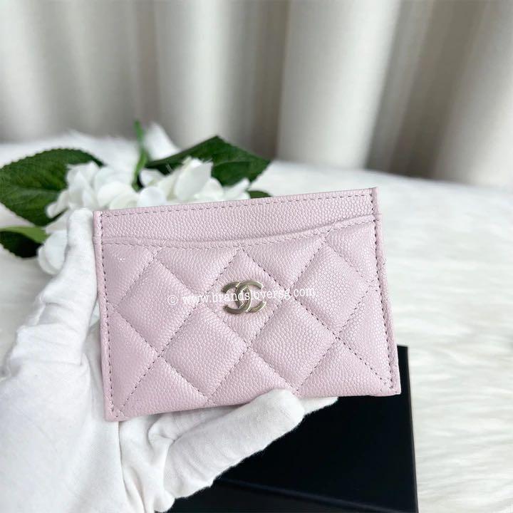 Chanel Caviar Card holder, Luxury, Bags & Wallets on Carousell