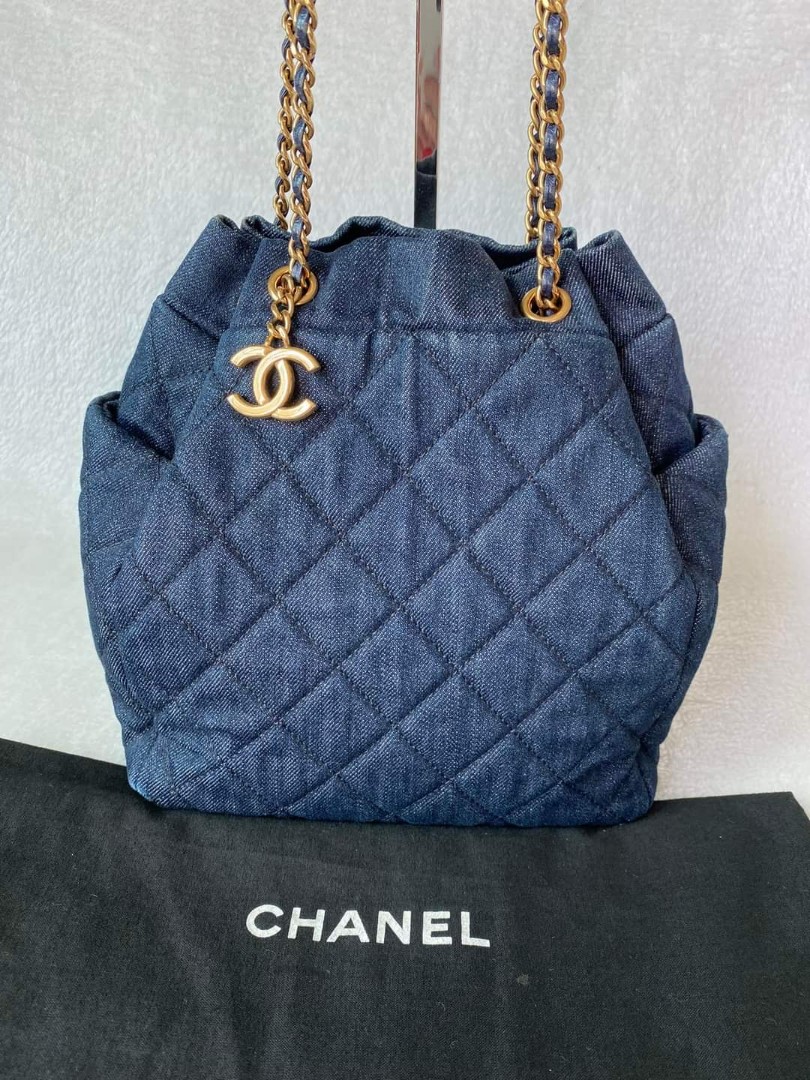 Chanel bucket bag small clearance