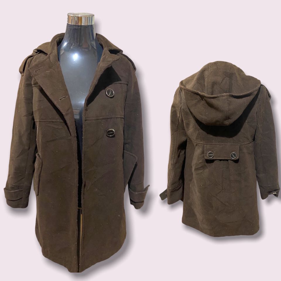 shawl hood coat