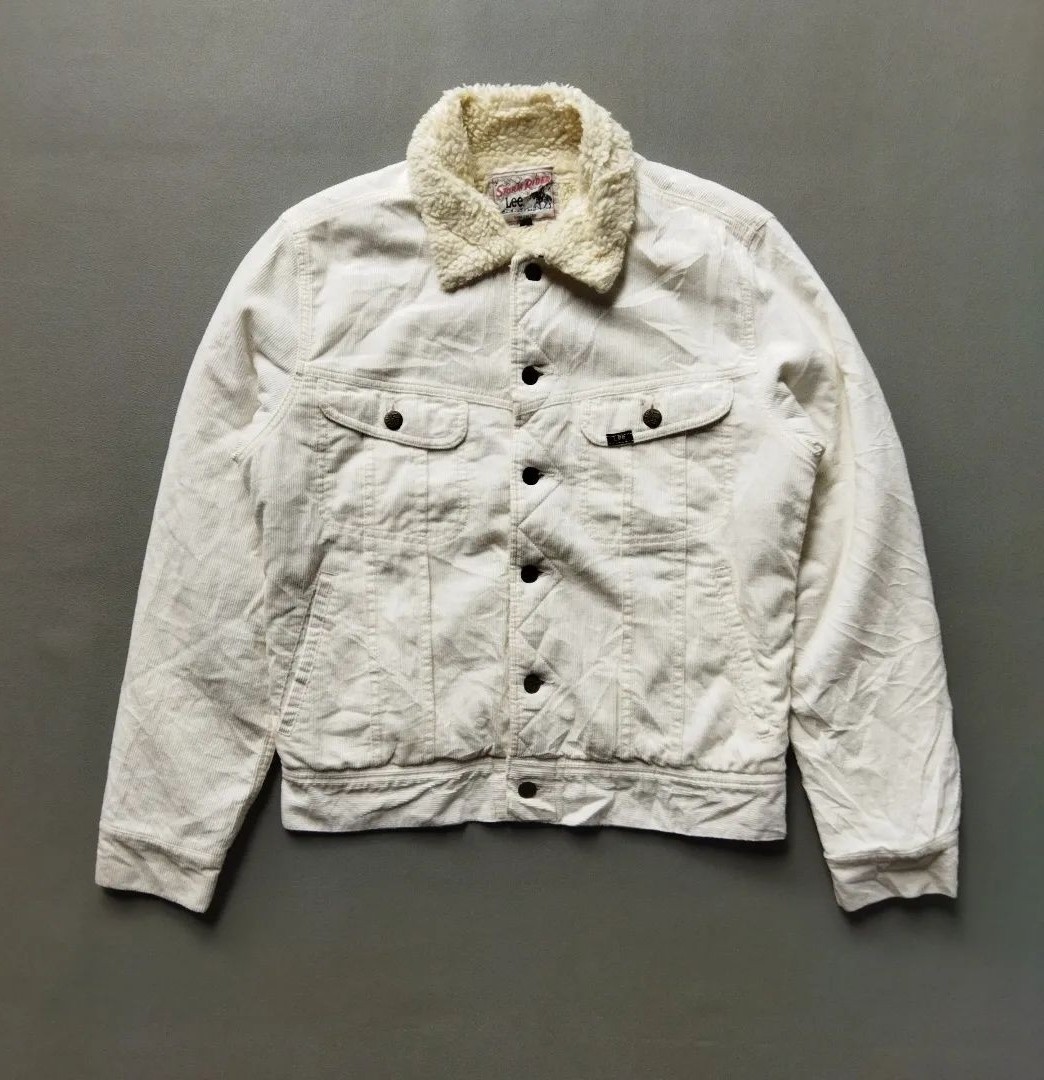 lee corduroy jaket sherpa trucker 
