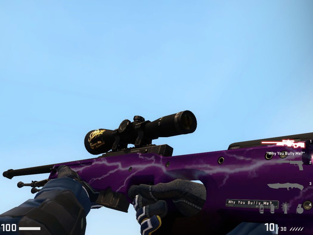 CSGO AWP | Lightning Strike (Factory New), Video Gaming, Gaming  Accessories, In-Game Products on Carousell