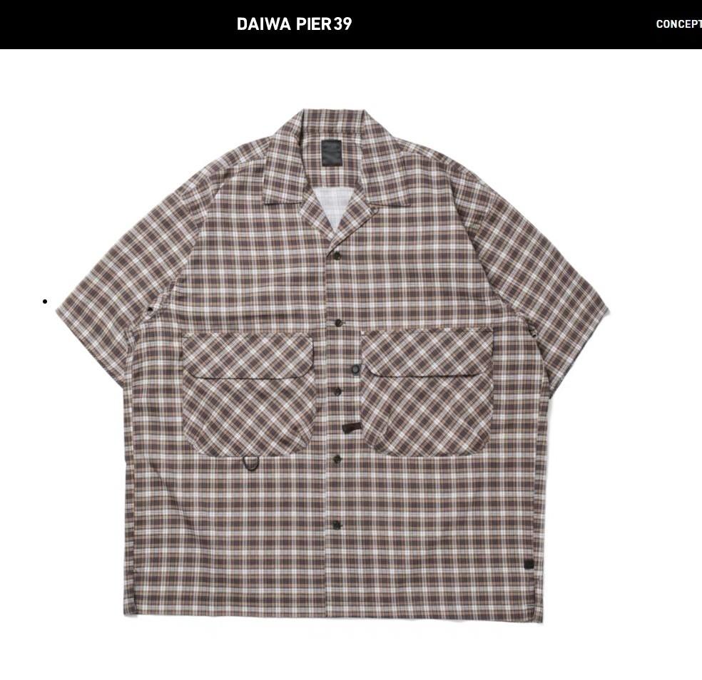 DAIWA PIER39 TECH REGULAR COLLAR SHIRTS SS 22SS 5th, 男裝, 上身及