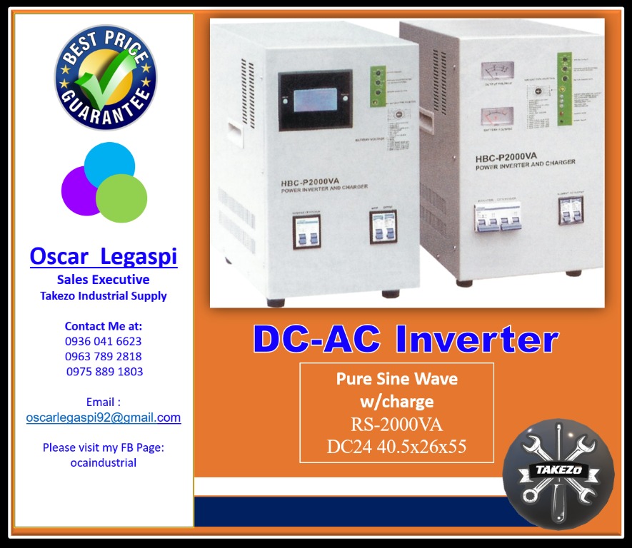 DC-AC Inverter, Commercial & Industrial, Construction Tools & Equipment ...