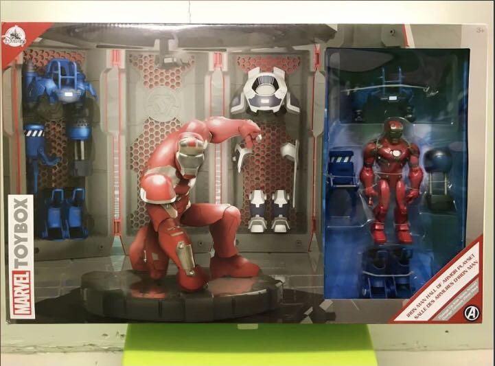 Disney Toybox Ironman Hall of Armor 格納庫 Marvel Legends, 興趣及遊戲, 玩具 & 遊戲類