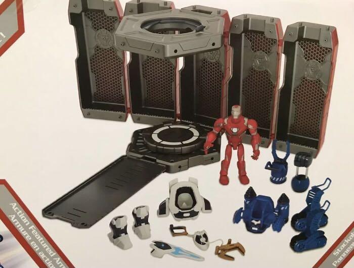 Disney Toybox Ironman Hall of Armor 格納庫 Marvel Legends, 興趣及遊戲, 玩具 & 遊戲類