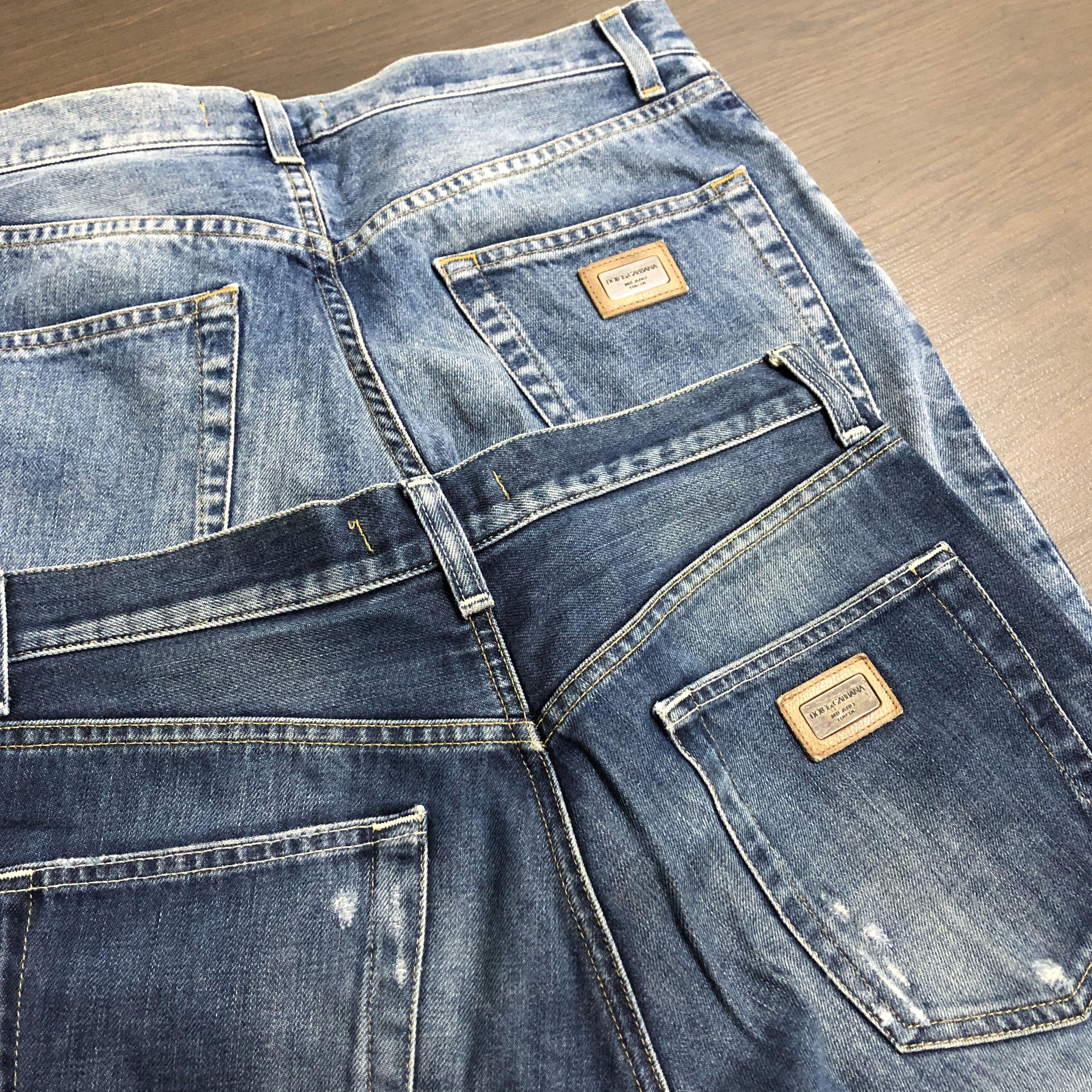 Dolce Gabbana made in italy denim jeans size 44, Men's Fashion, Bottoms,  Jeans on Carousell