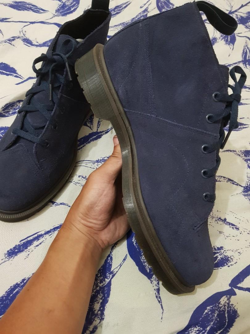 DR MARTENS CHURCH MONKEY IN BEIGE SUEDE