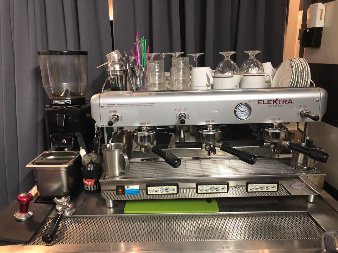 Elektra Extramaxi commercial coffee machine, TV & Home Appliances