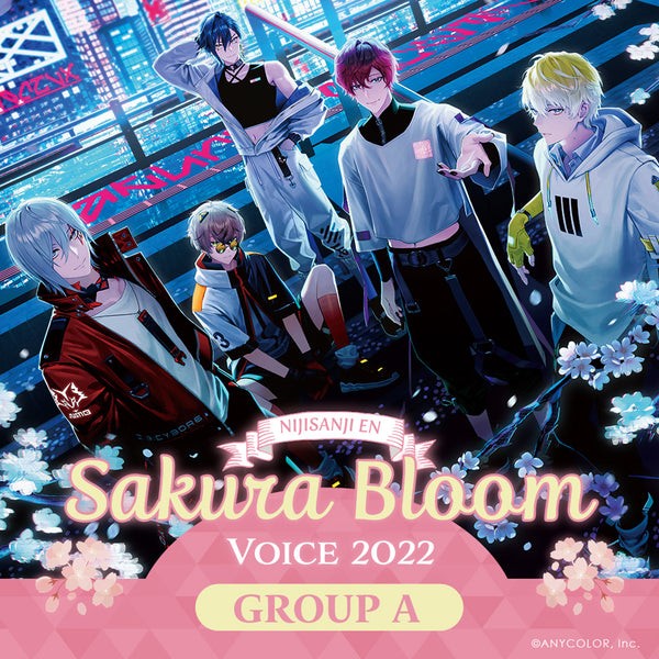 【2024送料無料】にじさんじEN Sakura Bloom Goods 缶バッジ　全種セット ピンズ・ピンバッジ・缶バッジ