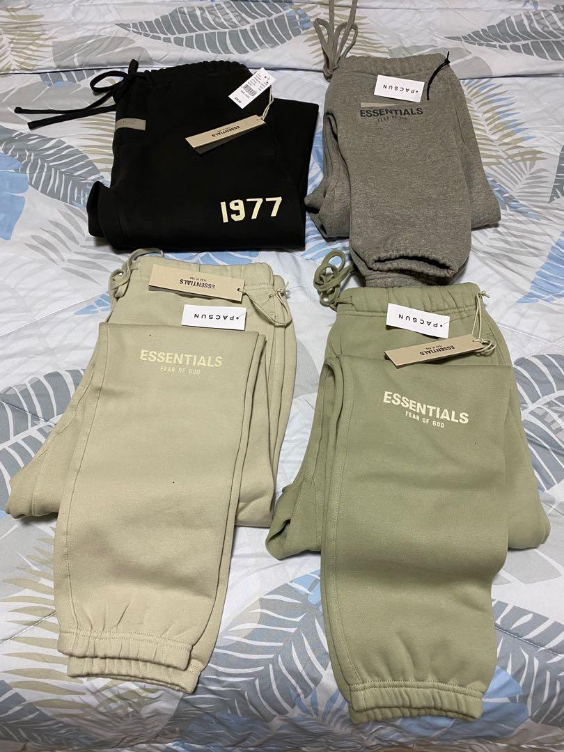Fear of God Essentials (Category: Tshirts & Polo Shirts ) located in Cebu City. Submitted by mykell888 (Listing ID 1156647952, Image 3). Description: Fear of God Essentials All sizes are SMALL Brandnew (Legit) Pacsun Release 1977 Crewneck iron - P4,900 1977 tees iron - P3,200 (SOLD) 1977 Crewneck wheat - P4,900 Sweatpants wheat - P4,900 Sweatpants seafoam - P4,900 Swaetpants iron - P4,900 Sweatpants heather oat - P4,900 Sweatshorts iron - P4,500 