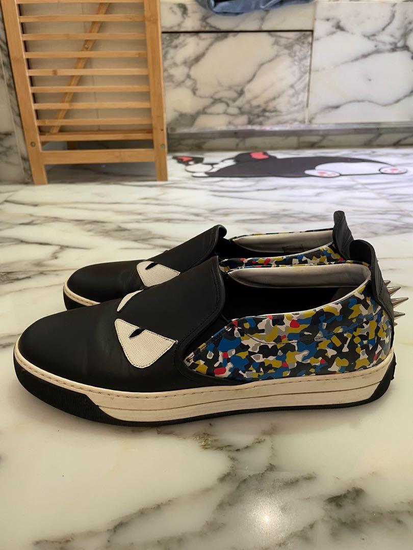Fendi bag bugs trainers hot sale
