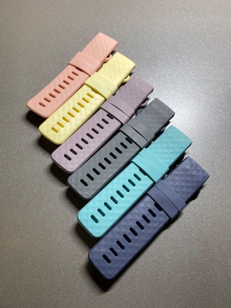 Fitbit Charge 4 Charge 3 Pastel Strap Mobile Phones Gadgets
