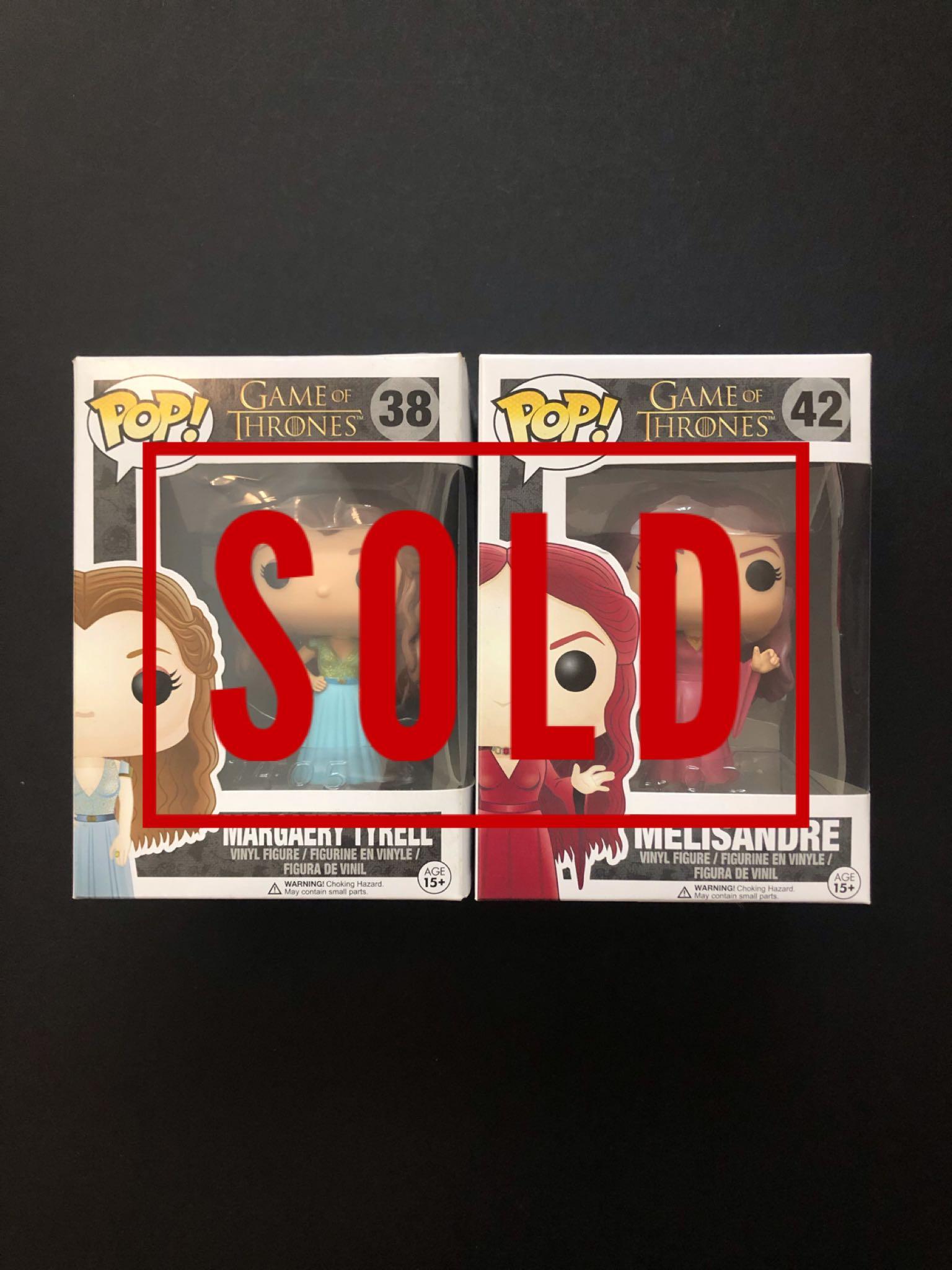 FUNKO POP Game Of Thrones Set Of 2 Hobbies Toys Collectibles