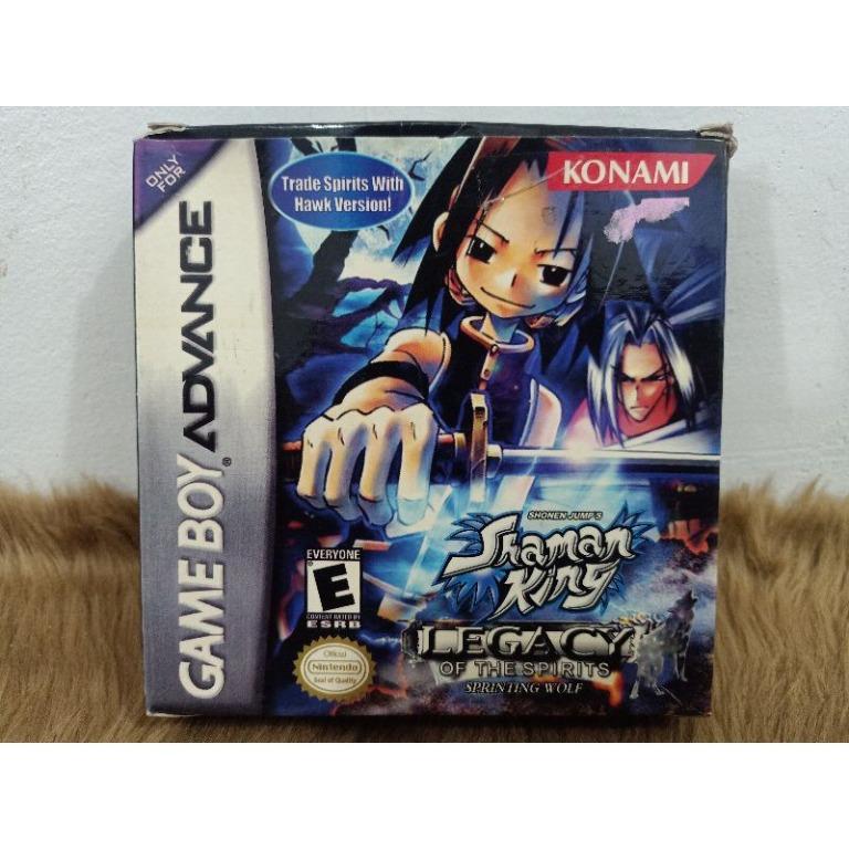 Gameboy Advance GBA Shaman King LEGACY of the Spirits Sprinting Wolf, Video Gaming, Video Games