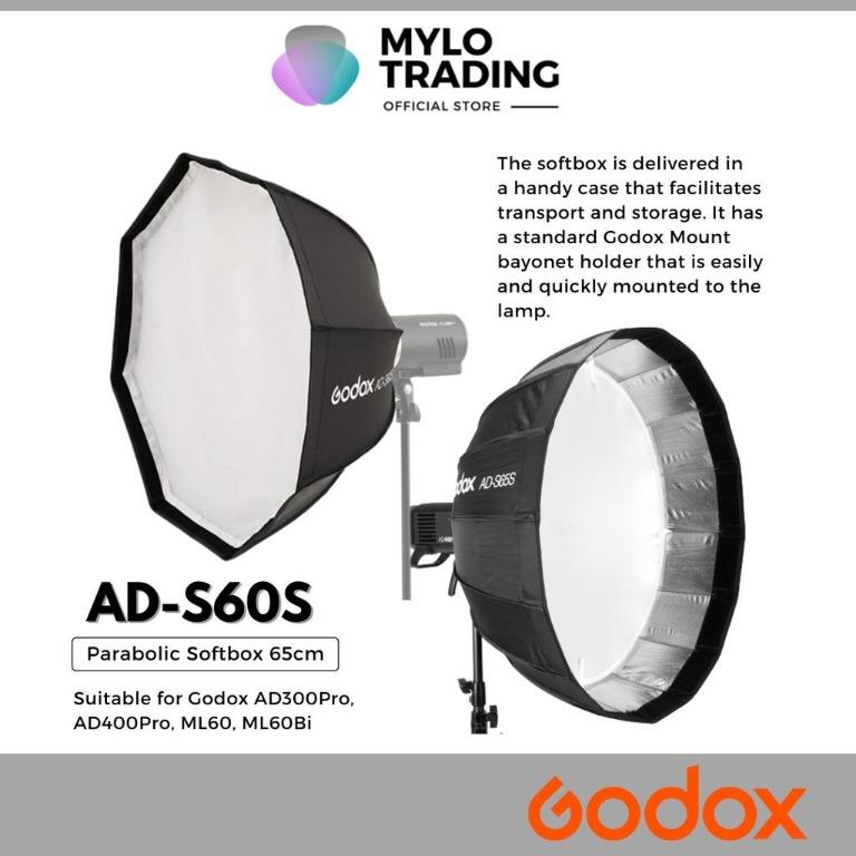 Softbox GODOX ADS60S 60cm para AD300PRO