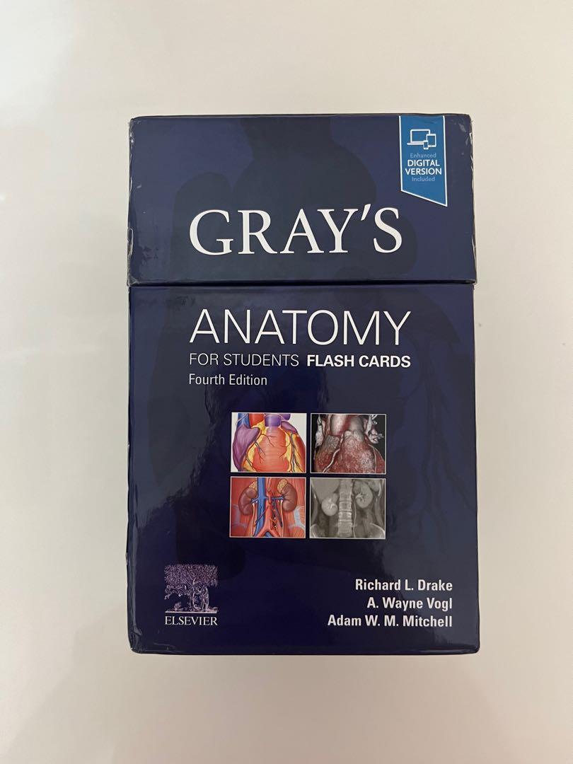 Grey’s anatomy flash cards, 興趣及遊戲, 書本 & 文具, 教科書 Carousell