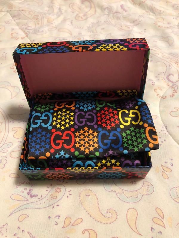 Gucci GG monogram Psychedelic Card Wallet
