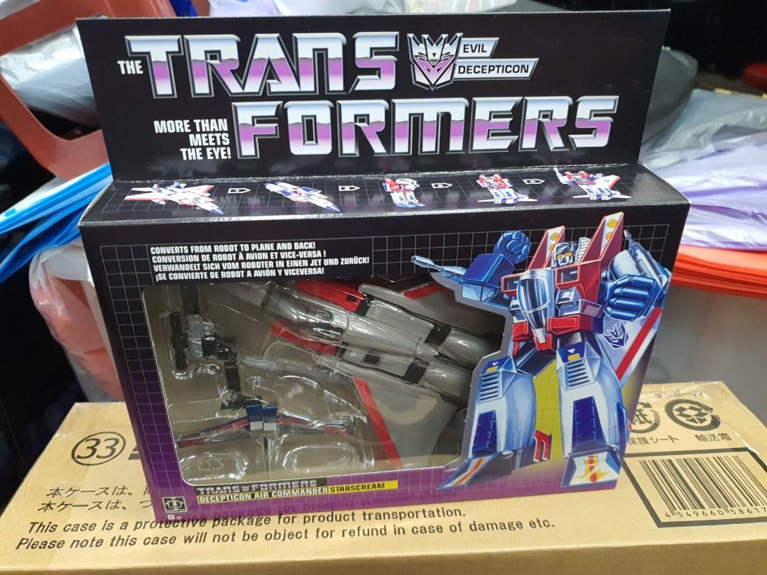 Hasbro transformers g1 reissue 