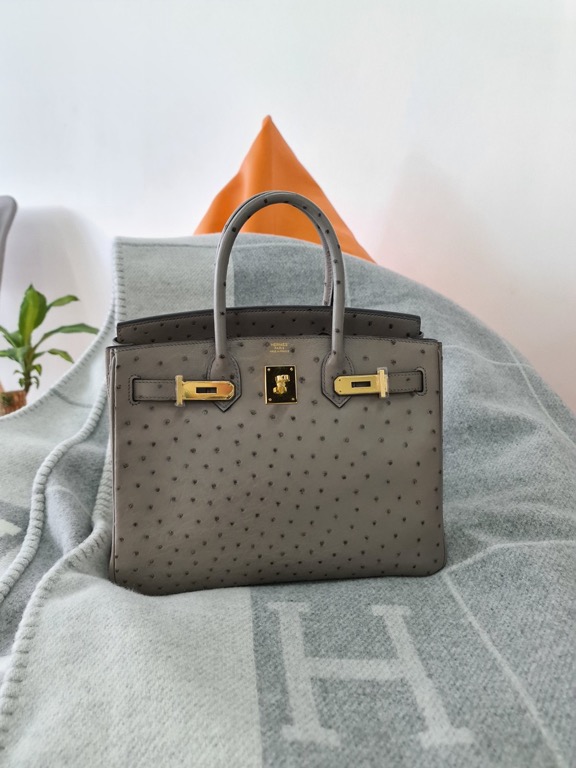 Hermes Brand New Birkin 30, Jaune Ambre in Togo. GHW, Stamp Y, Luxury, Bags  & Wallets on Carousell