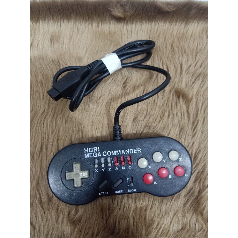Hori Mega Commander Controller for SEGA Mega Drive, Hobbies & Toys ...