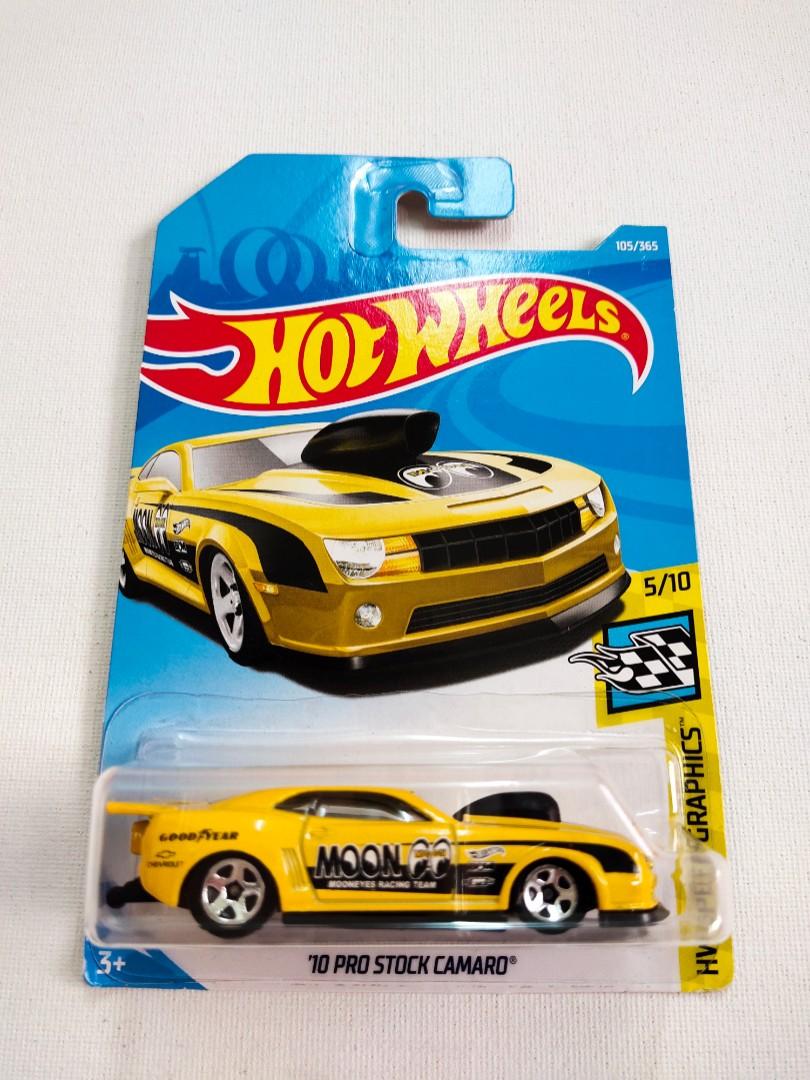 Hot Wheels Moon Eyes 10 Pro Stock Camaro on Carousell