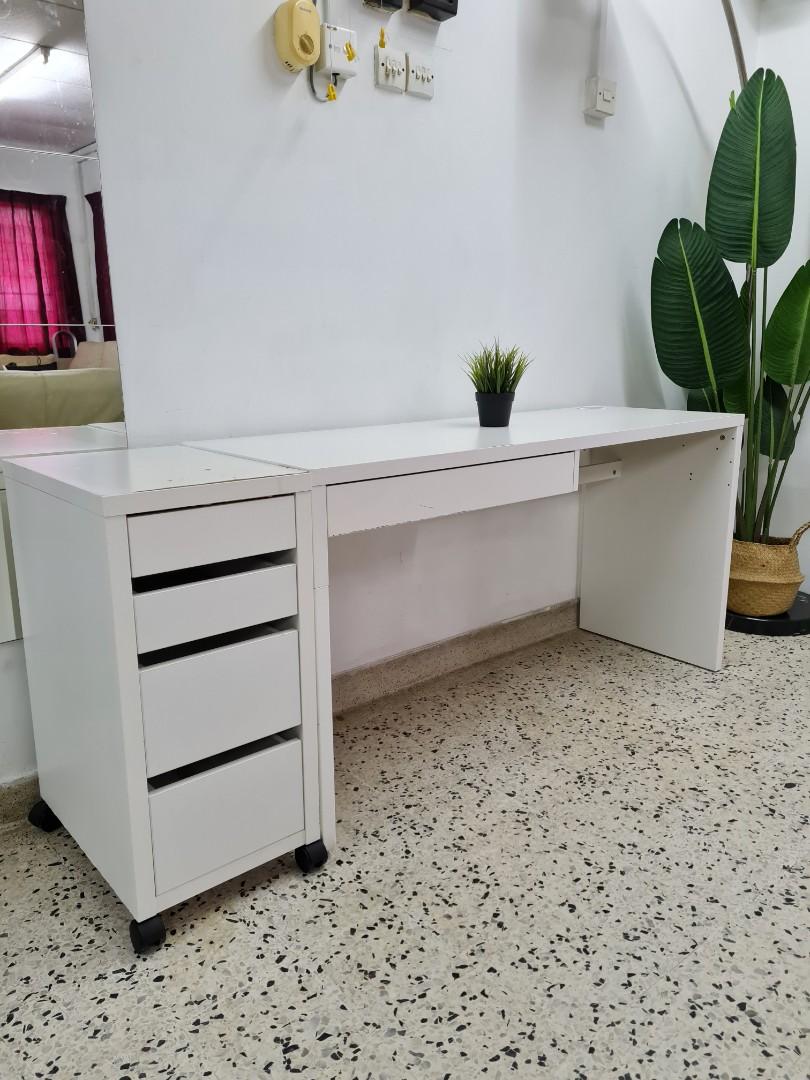 Micke drawer desk discount
